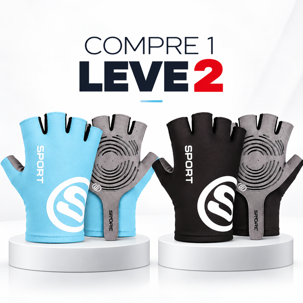 Luva MTB Sports | COMPRE 1 LEVE 2