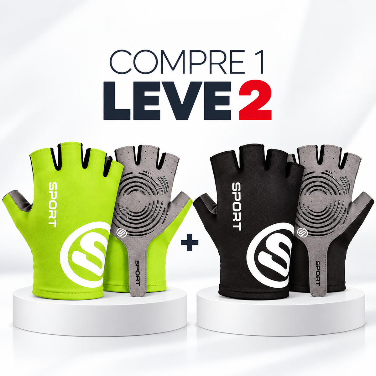Luva MTB Sports | COMPRE 1 LEVE 2