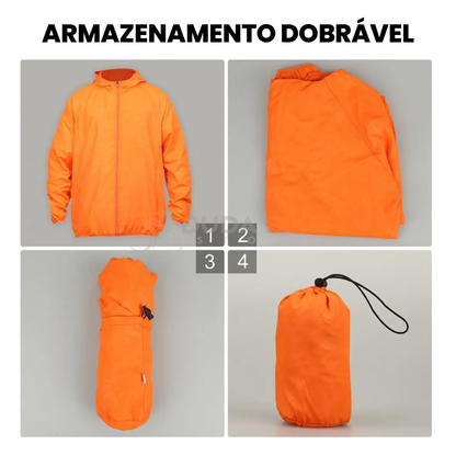 Jaqueta Impermeável UV400 | + BRINDE EXCLUSIVO