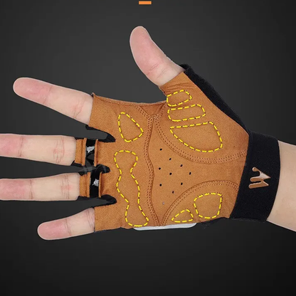 Luva Couro Ecológico West Biking | + BRINDE EXCLUSIVO