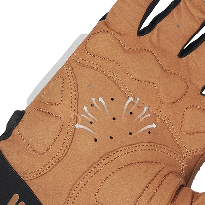 Luva Couro Ecológico West Biking | + BRINDE EXCLUSIVO