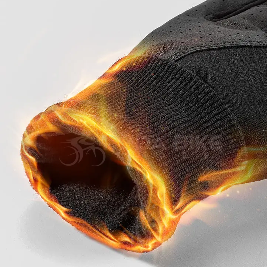 Luva Couro Ecológico West Biking | + BRINDE EXCLUSIVO