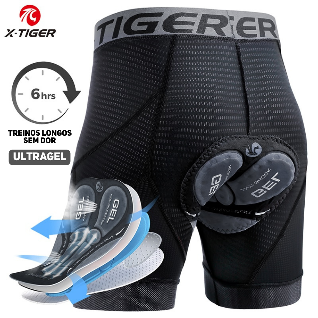 Short Ultragel X-Tiger | + BRINDE EXCLUSIVO