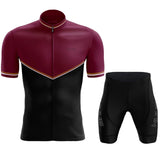 Camisa Preto e Vinho + Bermuda