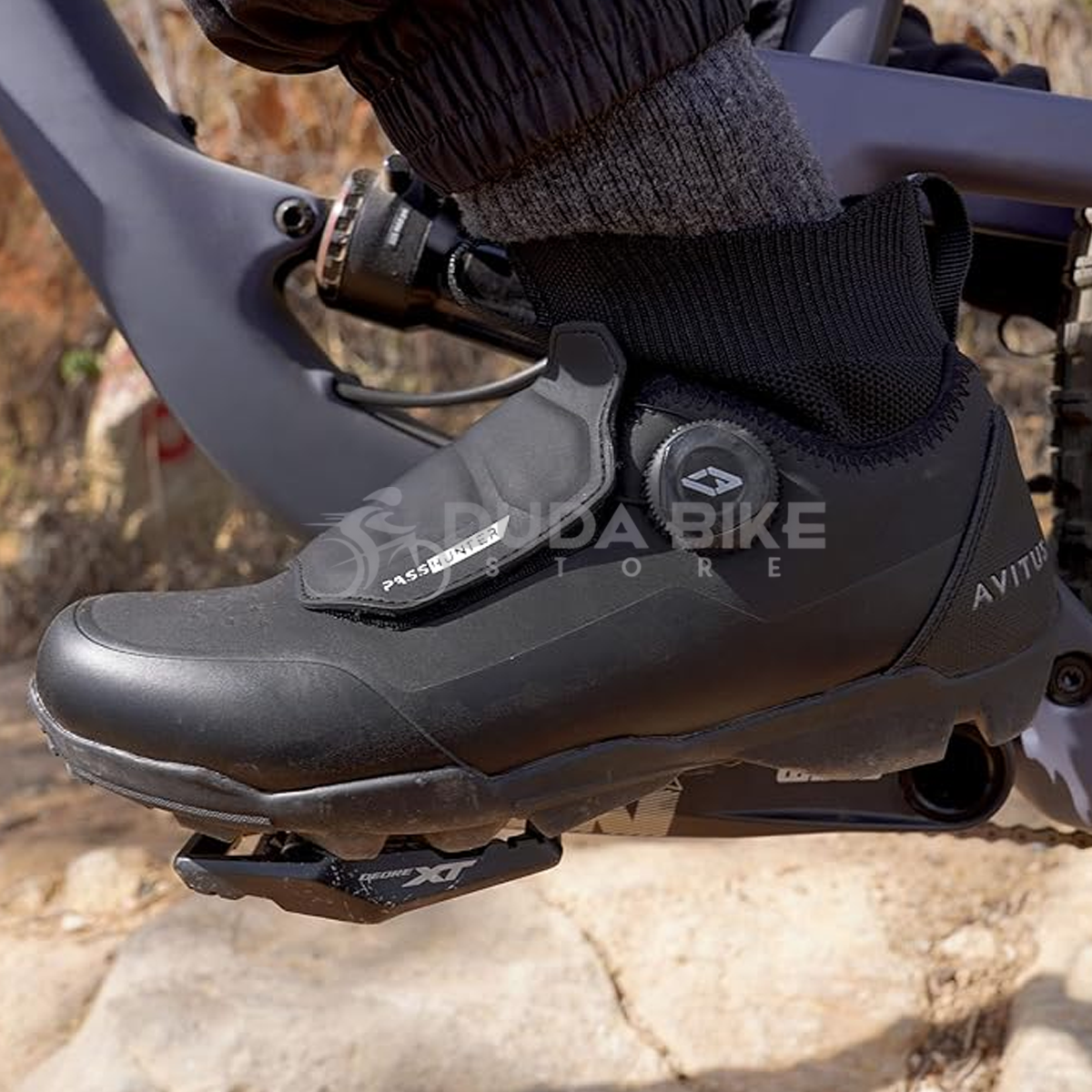 Você pedala mais forte do que anda.