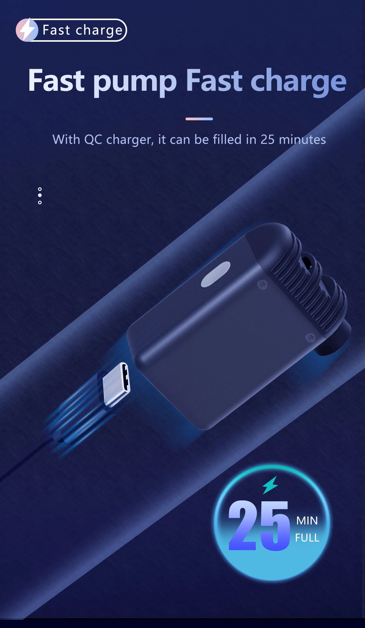 Mini Pump 120psi CYCLAMI