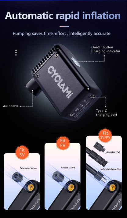 Mini Pump 120psi CYCLAMI