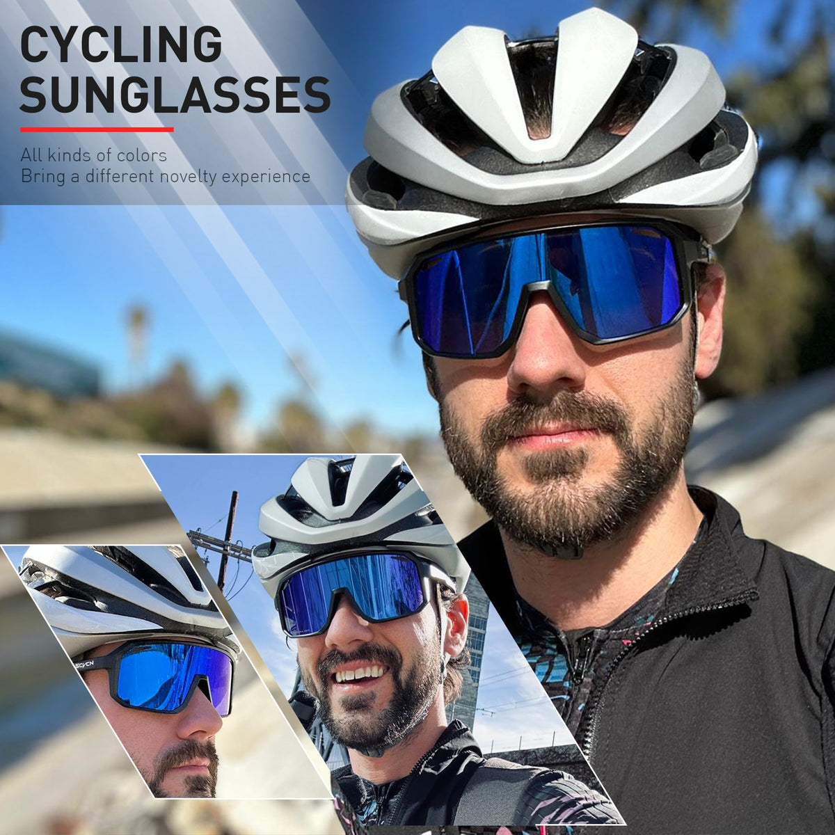 Óculos Cycling | COMPRE 1 LEVE 2 + BRINDE EXCLUSIVO