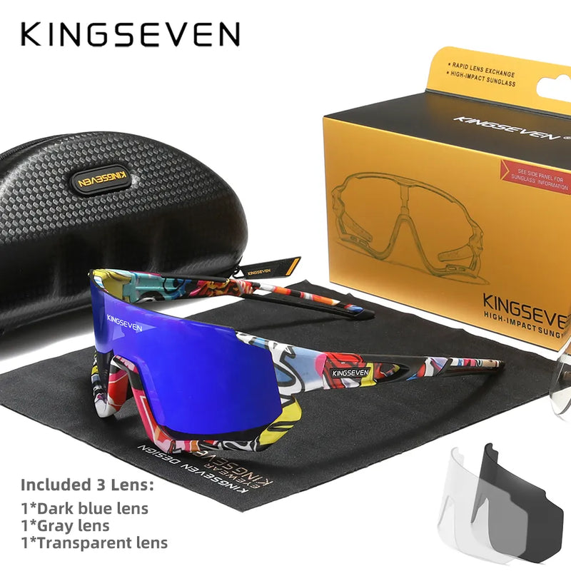 Kit Óculos Polarizados KINGSEVEN