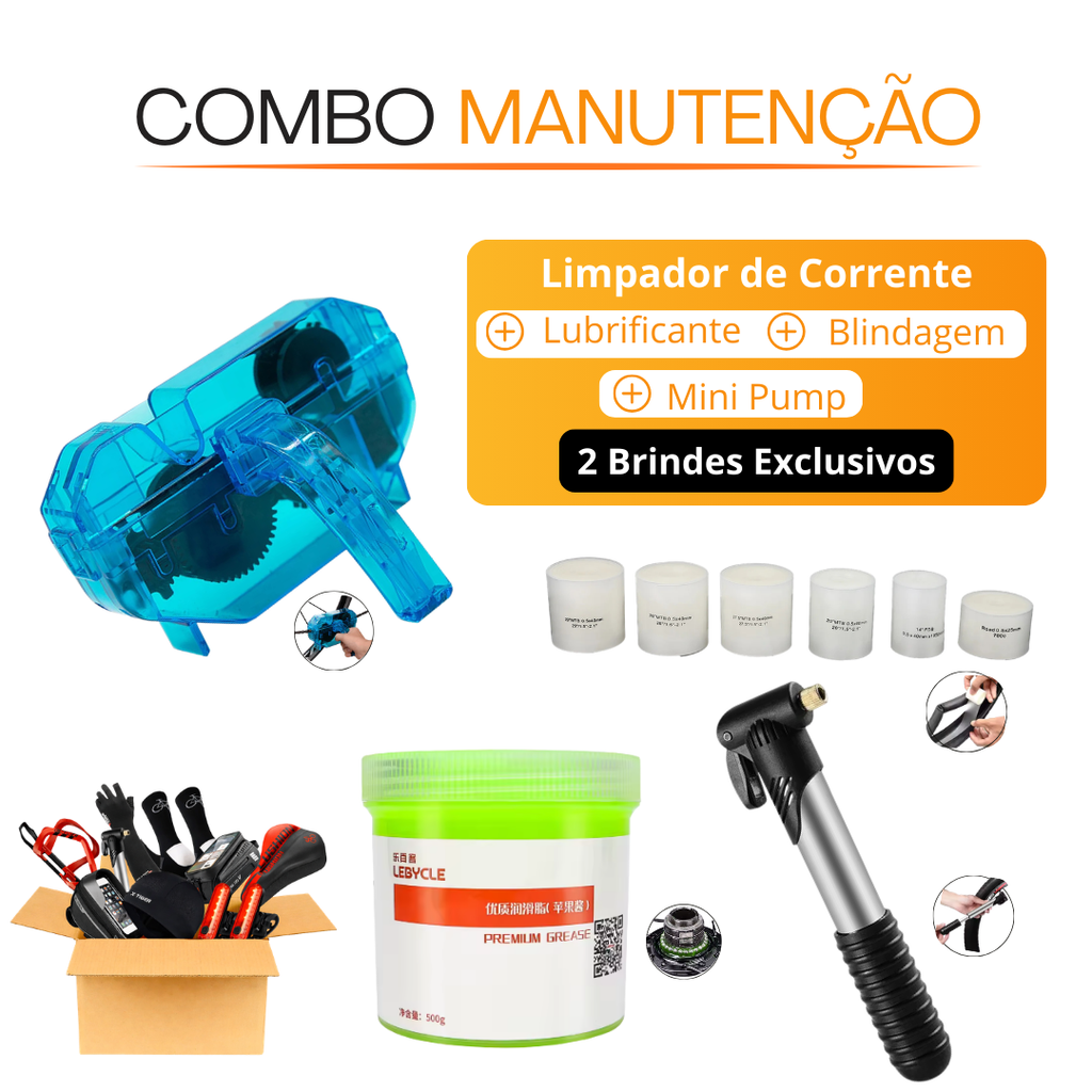 Combo Manutenção | 6 Produtos Tops