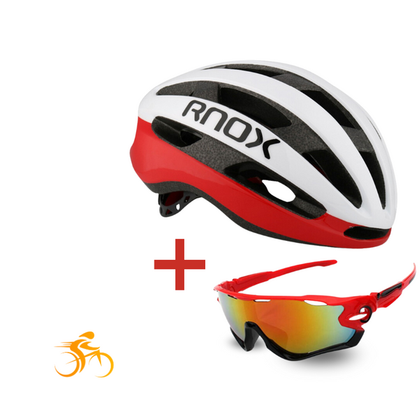 Kit Resistence™ - Capacete RNOX + Óculos Cycle