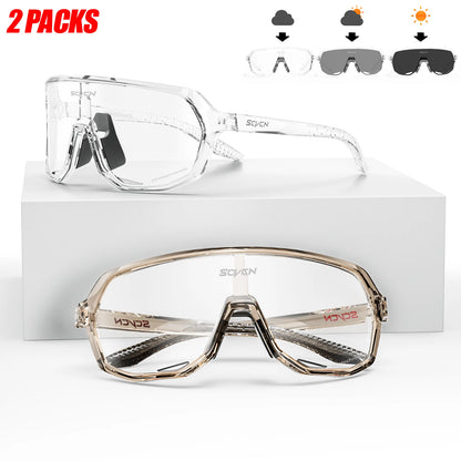 Óculos Fotocromático Cycling | COMPRE 1 LEVE 2 + BRINDE EXCLUSIVO