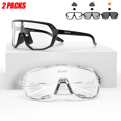 Óculos Fotocromático Cycling | COMPRE 1 LEVE 2 + BRINDE EXCLUSIVO