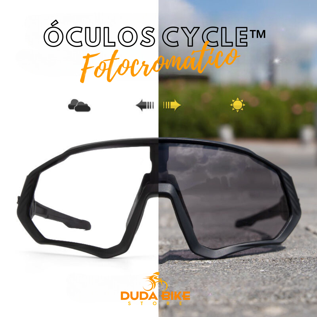 Kit Óculos Fotocromático Cycle™ + Luva SuperGel + BRINDE EXCLUSIVO
