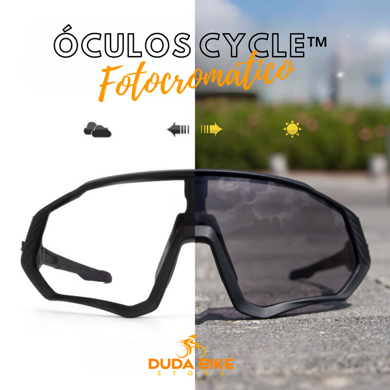 Óculos Fotocromático Cycle™ + BRINDE LUVA ULTRAGEL