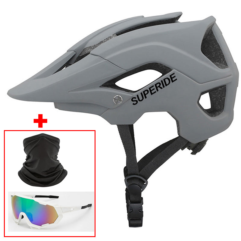 Capacete SupeRide MTB | BRINDE BALACLAVA E OCULOS