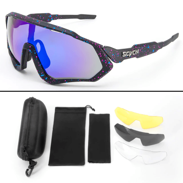 Kit Óculos Polarizado Cycle 4 Lentes™ - Duda Bike Store