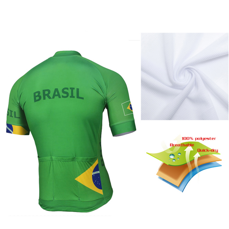 Camisa de Ciclismo Brasil 2024™