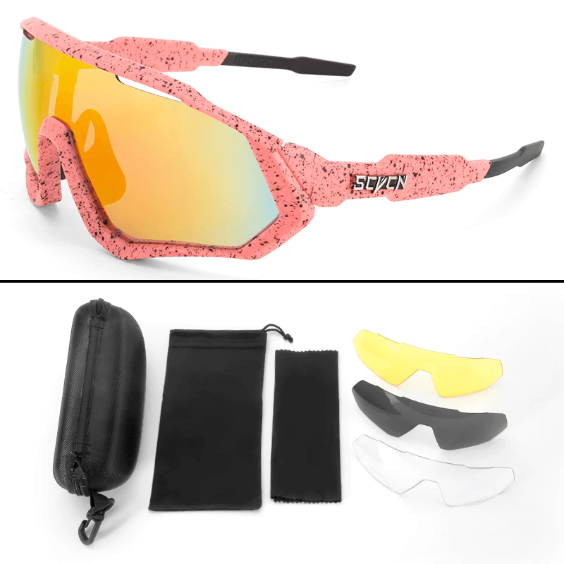 Kit Óculos Polarizado Cycle 4 Lentes™ - Duda Bike Store