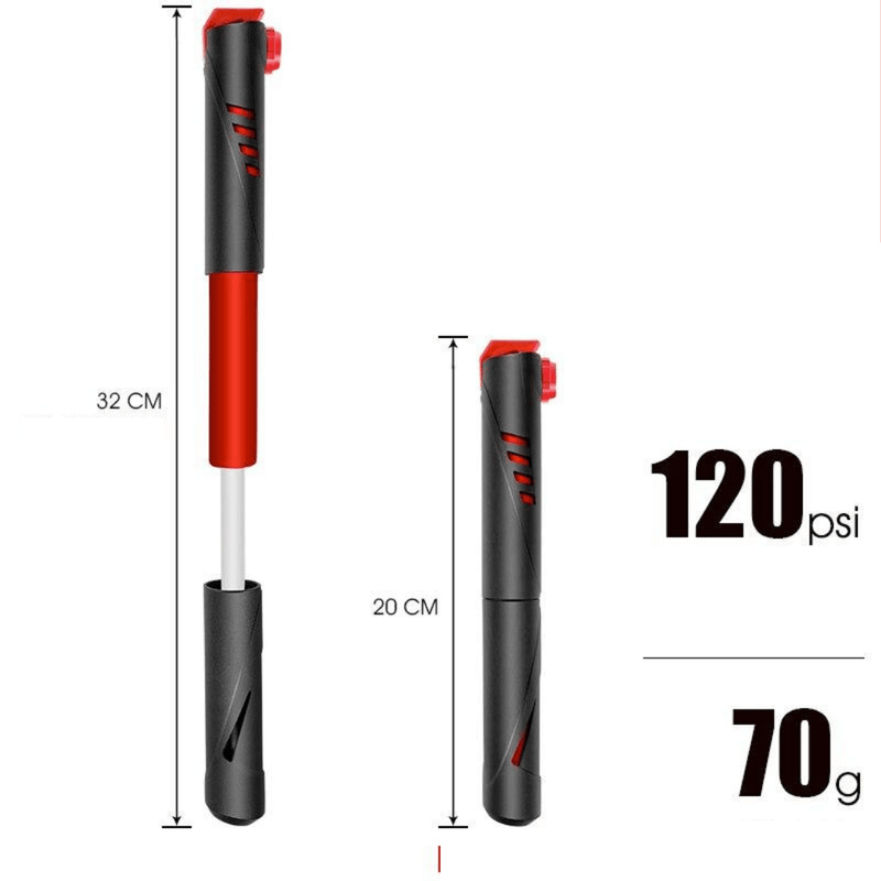 Mini Bomba 120psi West Biking - Duda Bike Store