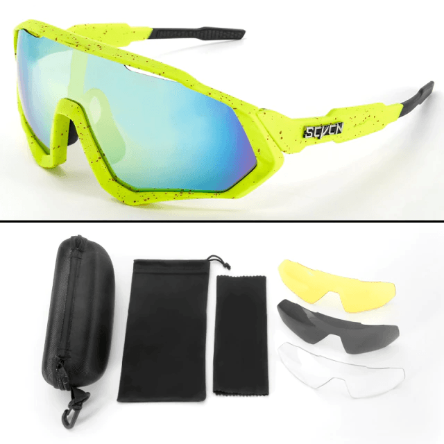 Kit Óculos Polarizado Cycle 4 Lentes™ - Duda Bike Store