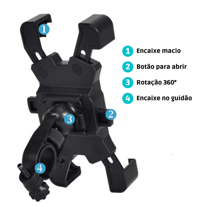 Suporte para Celular GiroBike360™ - Duda Bike Store