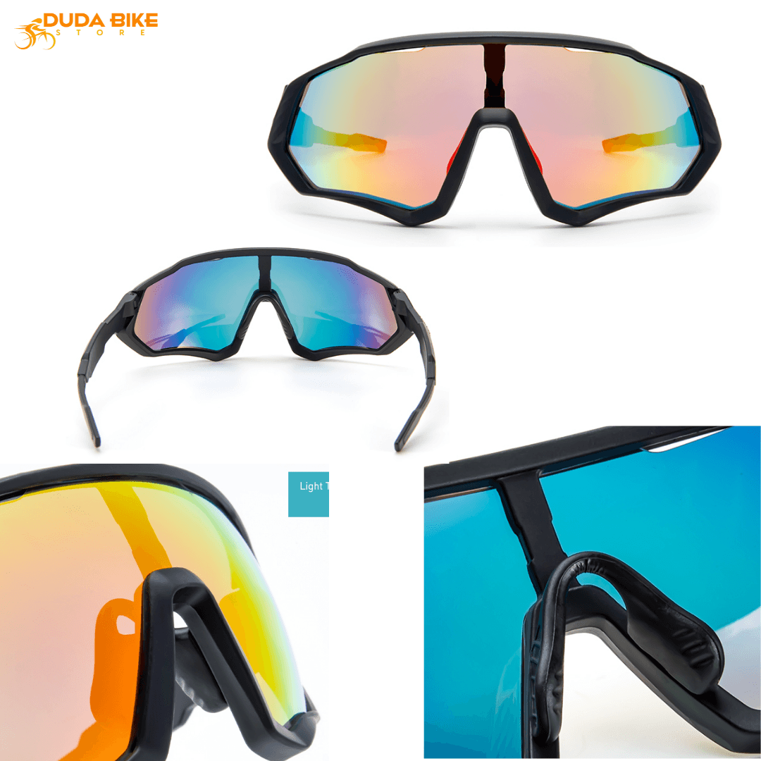 Kit Óculos Polarizado Cycle 4 Lentes™ - Duda Bike Store