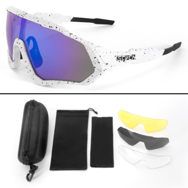 Kit Óculos Polarizado Cycle 4 Lentes™ - Duda Bike Store