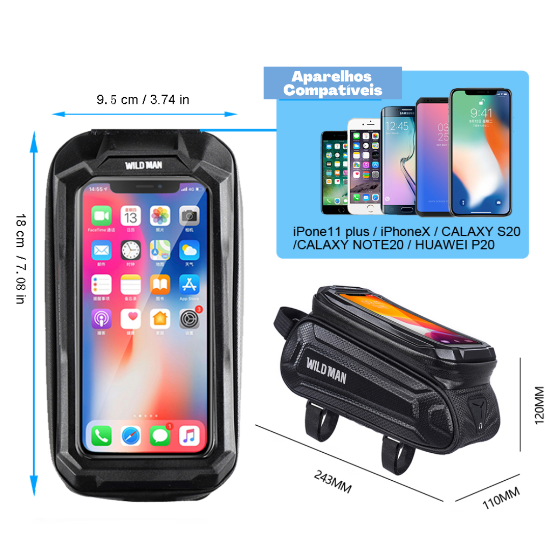 Case Touch Impermeável | + BRINDE EXCLUSIVO