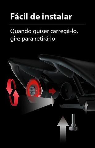 Lanterna Sensor de Movimento a Laser - Duda Bike Store