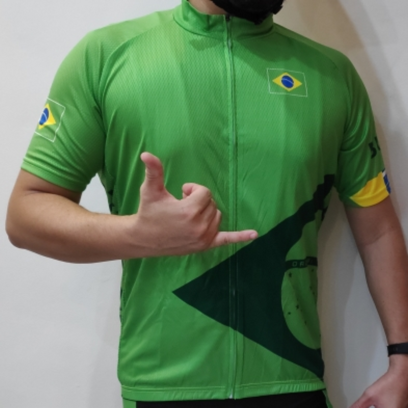 Camisa de Ciclismo Brasil 2024™