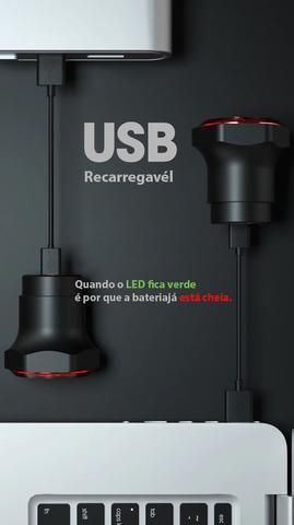 Lanterna Sensor de Movimento a Laser - Duda Bike Store