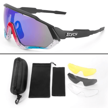 Kit Óculos Polarizado Cycle 4 Lentes™ - Duda Bike Store