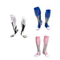 3 Pares | Azul Branco Rosa