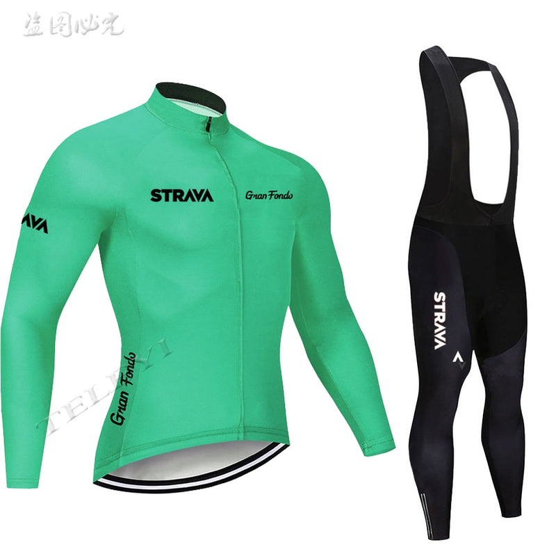 Conjunto Strava Manga Longa UltraGel™