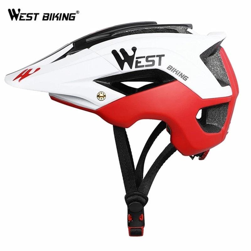 Capacete Respirável Ultraleve 56-62cm West Biking - Duda Bike Store