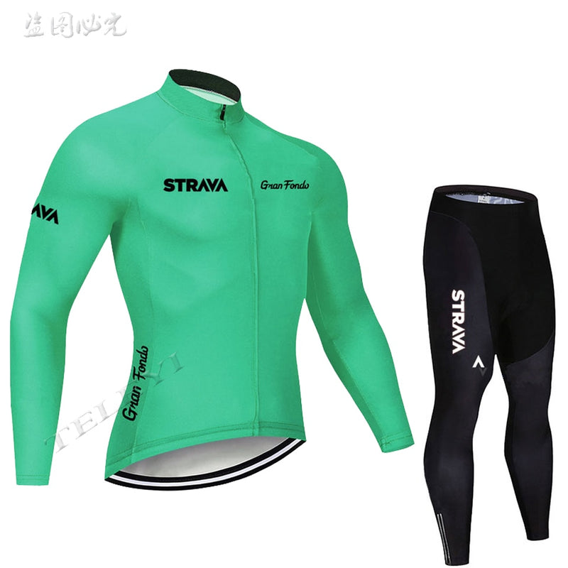 Conjunto Strava Manga Longa UltraGel™