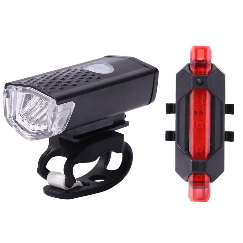 Farol Dianteiro BikeLight™ + Brinde Sinalizador Traseiro - Duda Bike Store