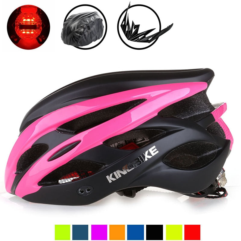 Capacete com Sinalizador KingBike