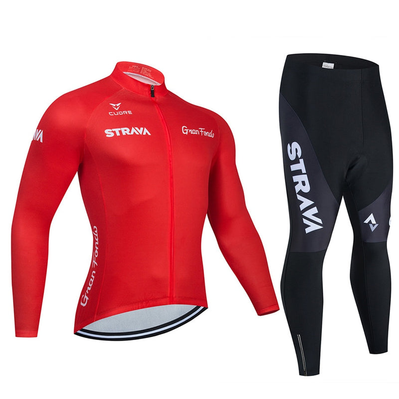 Conjunto Strava Manga Longa UltraGel™