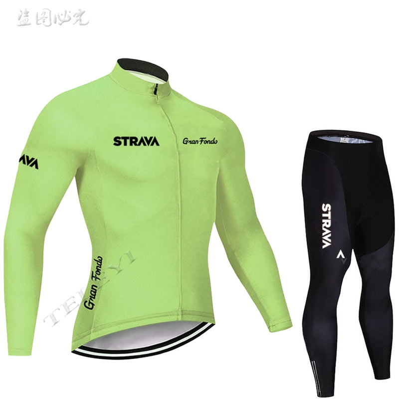 Conjunto Strava Manga Longa UltraGel™