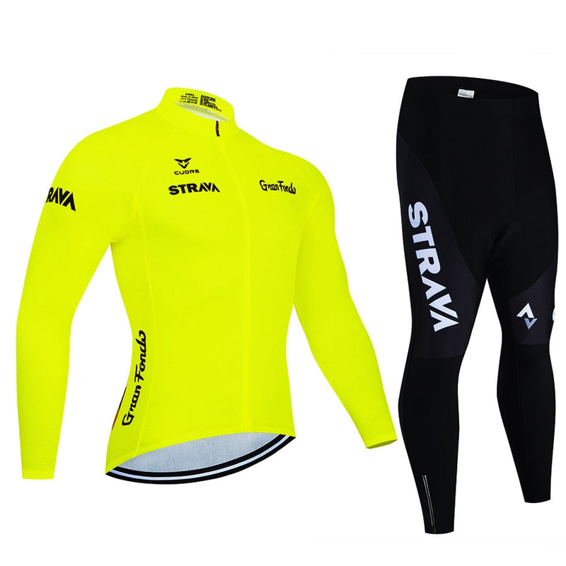 Conjunto Strava Manga Longa UltraGel™