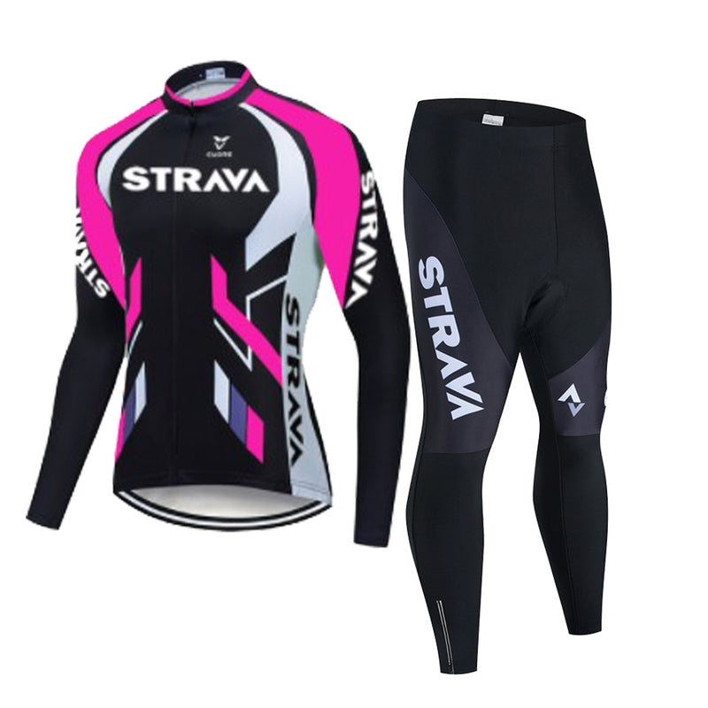 Conjunto Strava Manga Longa UltraGel™