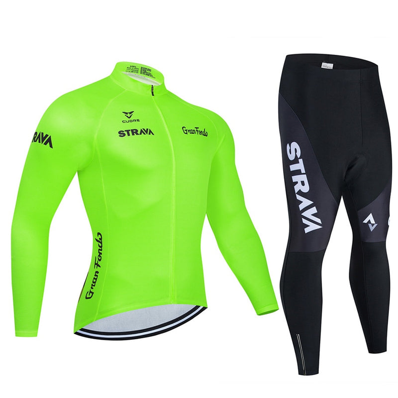 Conjunto Strava Manga Longa UltraGel™