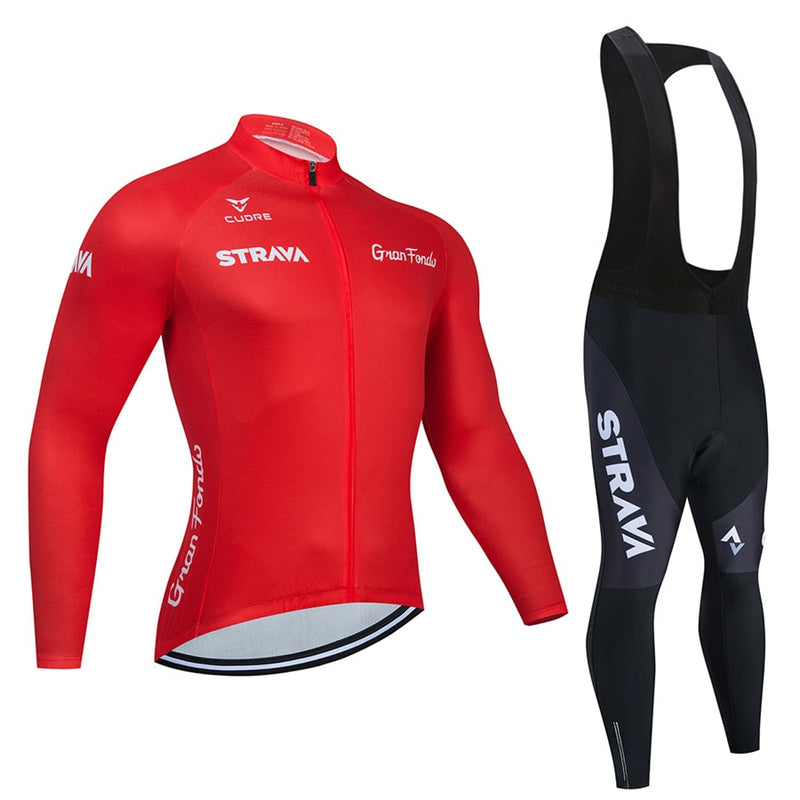 Conjunto Strava Manga Longa UltraGel™