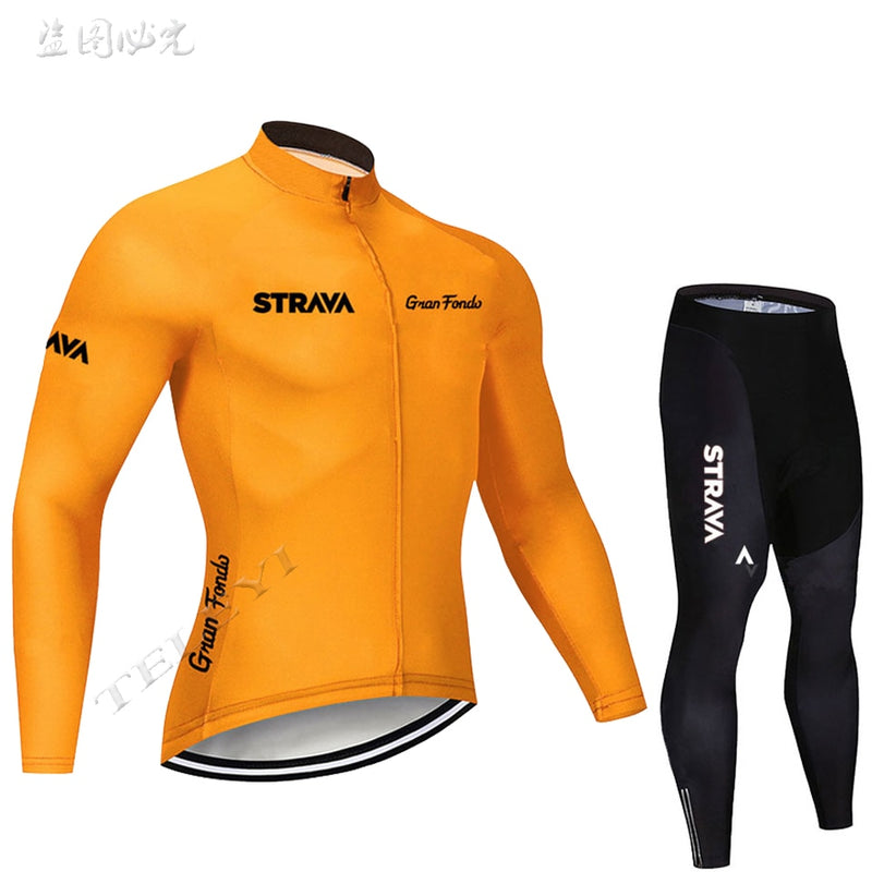 Conjunto Strava Manga Longa UltraGel™